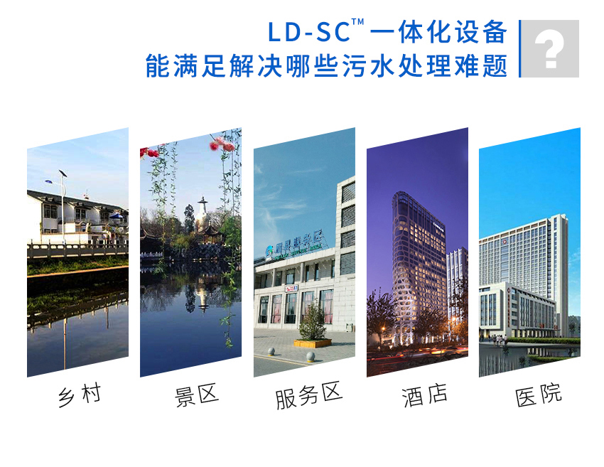 LD-SC一體化農(nóng)村污水處理設備應用領(lǐng)域